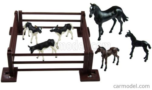 ACCESSORIES  SET BABY ANIMAL WITH HORSE AND HURDLE  VARIOUS