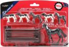 ACCESSORIES  SET BABY ANIMAL WITH HORSE AND HURDLE  VARIOUS