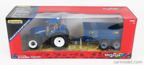 NEW HOLLAND  T6.175 CLOSED TRACTOR WITH NC TRAILER 2020  BLUE