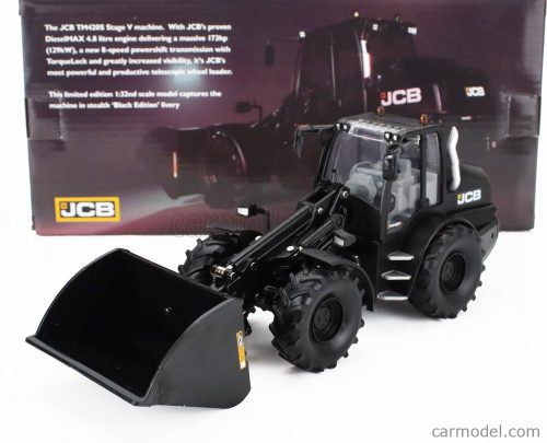 JCB  TM420S RUSPA GOMMATA BLACK EDITION - TRACTOR SCRAPER  BLACK