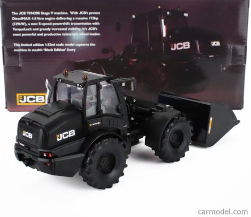 JCB  TM420S RUSPA GOMMATA BLACK EDITION - TRACTOR SCRAPER  BLACK