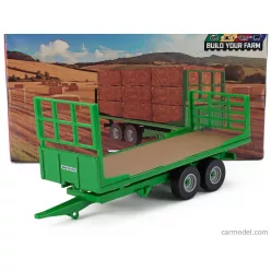 TRAILER  RIMORCHIO - TRAILER FOR TRACTOR  GREEN WOOD