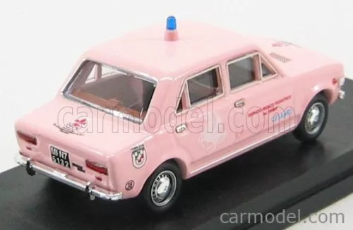 FIAT  128 4 DOOR - 4 PORTE CROCE ROSA CELESTE SERVIZIO MEDICO PEDIATRICO 1971