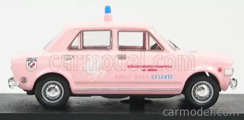 FIAT  128 4 DOOR - 4 PORTE CROCE ROSA CELESTE SERVIZIO MEDICO PEDIATRICO 1971