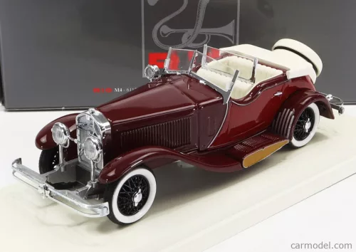 ISOTTA FRASCHINI  TORPEDO CABRIOLET CASTAGNA 1930  BORDEAUX BEIGE