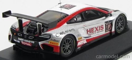McLAREN  MP4-12C GT3 TEAM HEXIS RACING N 107 24h SPA 2013 CAZENAVE - PANIS - DEBARD - LEDOGAR  SILVER RED