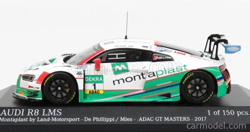 AUDI  R8 LMS ULTRA TEAM MONTAPLAST MOTORSPORT N 1 ADAC GT MASTERS 2017 DE PHILLIPPI - MIES