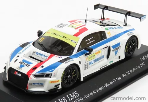 AUDI  R8 LMS TEAM HCB RUTRONI RACING N 11 FIA WORLD GT CUP MACAU 2017 L.DI GRASSI