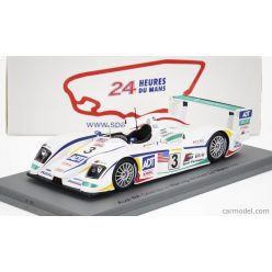   AUDI  R8 3.6L TURBO TEAM ADT CHAMPION RACING N 3 WINNER 24h LE MANS 2005 TOM KRISTENSEN - JJ LETO - MARCO WERNER  WHITE GREEN