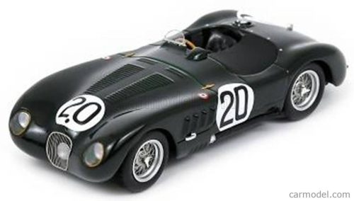 JAGUAR  XK 120C 3.4L TEAM PETER WALKER N 20 WINNER 24h LE MANS 1951 PETER WALKER - PETER WHITEHEAD  BRITISH RACING GREEN