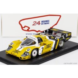   PORSCHE  956 LH TEAM NEW-MAN JOEST RACING N 7 WINNER 24h LE MANS 1985 K.LUDWIG - P.BARILLA - J.WINTER  YELLOW BLACK