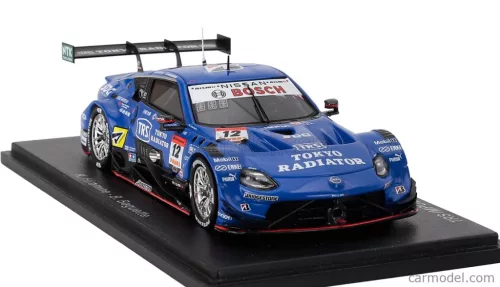 NISSAN  Z NISMO TEAM TRS IMPUL N 12 GT500 CLASS SUPER GT 2025 KAZUKI HIRAMINE - BERTRAND BAGUETTE  BLUE