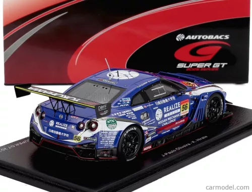 NISSAN  GT-R NISMO GT3 TEAM KONDO RACING N 56 GT300 CLASS SUPER GT 2025 JOAO PAULO DE OLIVEIRA - KOHEI HIRATE  BLUE BLACK
