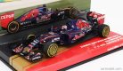 TORO ROSSO  F1  STR10 RENAULT N 33 (first f1 race) MELBOURNE AUSTRALIAN GP 2015 MAX VERSTAPPEN  BLUE RED GOLD