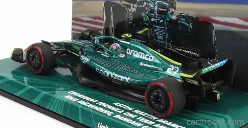 ASTON MARTIN  F1 AMR22 TEAM ARAMCO COGNIZART N 27 BAHRAIN GP 2022 NICO HULKENBERG