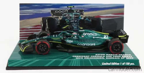ASTON MARTIN  F1 AMR22 TEAM ARAMCO COGNIZART N 27 BAHRAIN GP 2022 NICO HULKENBERG