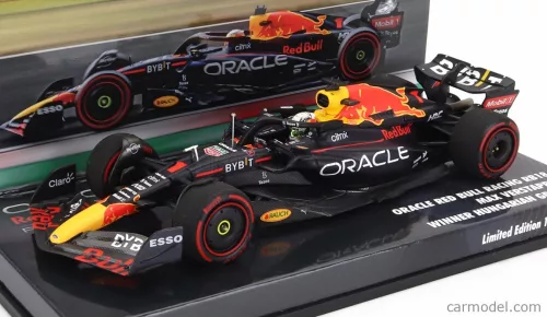 RED BULL - F1 RB18 TEAM ORACLE RED BULL RACING N 1 WORLD CHAMPION WINNER HUNGARIAN GP 2022 MAX VERSTAPPEN