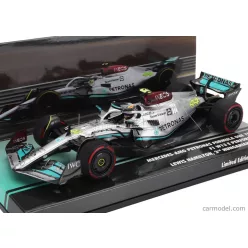   MERCEDES GP  F1 W13E TEAM MERCEDES-AMG PETRONAS F1 N 44 2nd HUNGARIAN GP 2022 LEWIS HAMILTON  SILVER GREEN