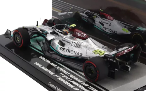 MERCEDES GP  F1 W13E TEAM MERCEDES-AMG PETRONAS F1 N 44 2nd HUNGARIAN GP 2022 LEWIS HAMILTON  SILVER GREEN