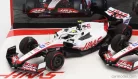 HAAS  F1  SET 2X VF-22 FERRARI TEAM HAAS N 20 5th BAHRAIN GP 2022 KEVIN MAGNUSSEN + N 47 BAHRAIN GP 2022 MICK SCHUMACHER