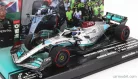 MERCEDES GP  F1 W13E TEAM MERCEDES-AMG PETRONAS F1 N 63 (first f1 win) WINNER BRAZILIAN GP 2022 GEORGE RUSSEL  SILVER GREEN