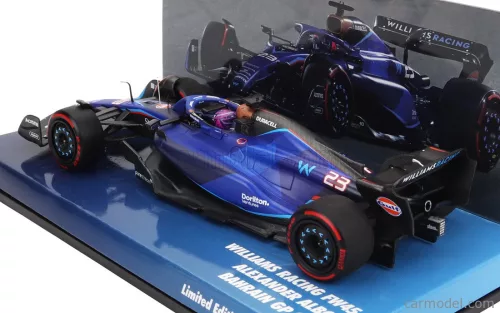 WILLIAMS  F1  FW45 TEAM WILLIAMS RACING N 23 10th BAHRAIN GP 2023 ALEXANDER ALBON  BLUE