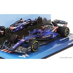   WILLIAMS  F1  FW45 TEAM WILLIAMS RACING GULF N 23 AUSTIN USA GP 2023 ALEXANDER ALBON  BLUE BLACK