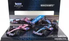 RENAULT SET 2X F1 A523 TEAM BWT ALPINE N 31 8th MIAMI GP 2023 + N 31 BAHRAIN GP 2023 ESTEBAN OCON