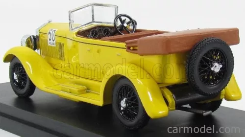 ISOTTA FRASCHINI  8A SPIDER N 50 WINNER RALLY MILANO - SANREMO 1933 ROSALINDA BIANCHI ANDERLONI