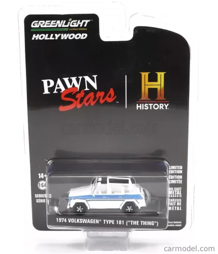 VOLKSWAGEN  TYPE 181 THE THING 1974  WHITE BLUE