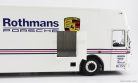 MERCEDES BENZ  O317 TRUCK CAR TRANSPORTER PORSCHE ROTHMANS 1984