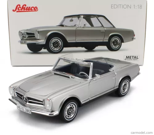 MERCEDES BENZ  280SL PAGODA SPIDER (W113) 1968  SILVER BLACK