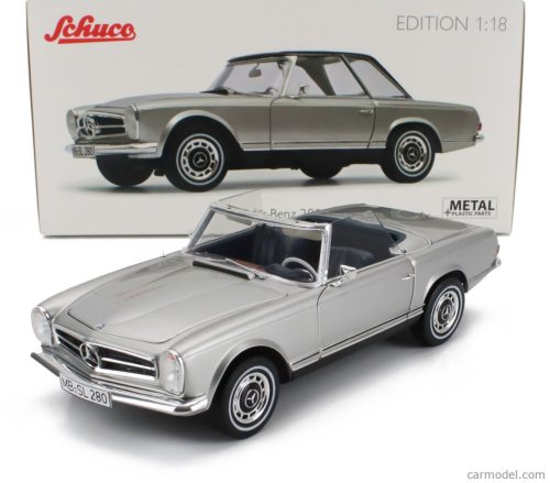 MERCEDES BENZ  280SL PAGODA SPIDER (W113) 1968  SILVER BLACK
