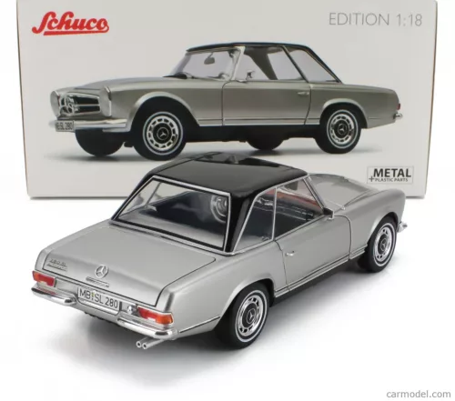 MERCEDES BENZ  280SL PAGODA SPIDER (W113) 1968  SILVER BLACK