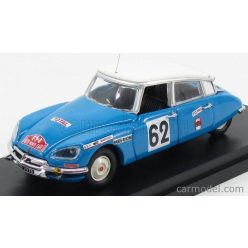   CITROEN  DS21 N 62 RALLY MONTECARLO 1970 SALOMON - SAINTIGNY  BLUE IVORY