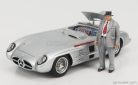 MERCEDES BENZ  RACING CAR TRANSPORTER TRUCK RENNWAGEN 1955 WITH 300 SLR SPIDER