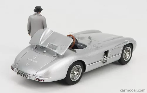 MERCEDES BENZ  RACING CAR TRANSPORTER TRUCK RENNWAGEN 1955 WITH 300 SLR SPIDER