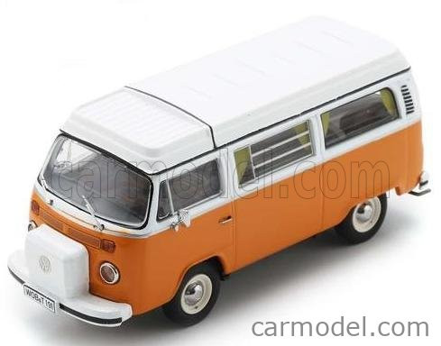 VOLKSWAGEN  T2b CAMPER VAN 1962  ORANGE WHITE