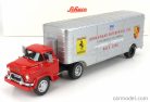 GMC  TRUCK CAR TRANSPORTER TEAM JOHN EDGARD ENTERPRISES INC. LOS ANGELES CALIFORNIA FERRARI - PORSCHE RACE CARS 1950