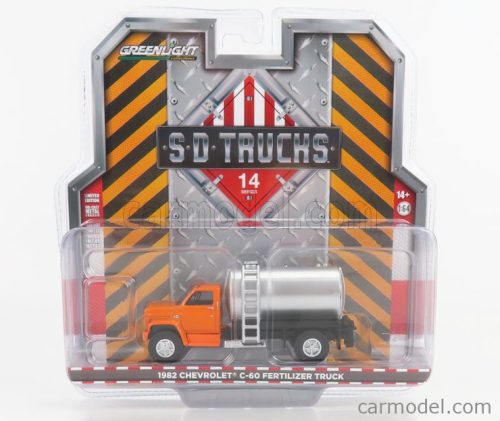 CHEVROLET  C-60 TANKER TRUCK FERTILIZER 1982  ORANGE SILVER
