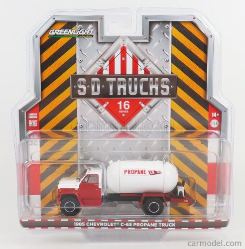 CHEVROLET  C-65 TANKER TRUCK PROPANE 1985  RED WHITE