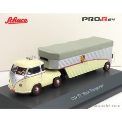   VOLKSWAGEN  T1b CONTINENTAL MOTORS PORSCHE CAR TRANSPORTER 1962  CREAM GREY SILVER