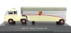 VOLKSWAGEN  T1b CONTINENTAL MOTORS PORSCHE CAR TRANSPORTER 1962  CREAM GREY SILVER