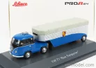 VOLKSWAGEN  T1b CONTINENTAL MOTORS PORSCHE CAR TRANSPORTER 1962  BLUE BLACK