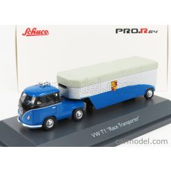   VOLKSWAGEN  T1b CONTINENTAL MOTORS PORSCHE CAR TRANSPORTER 1962  BLUE BLACK