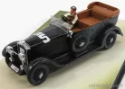 ISOTTA FRASCHINI  TORPEDO 8A CABRIOLET N 5 MILLE MIGLIA 1927 MAGGI - MASERATI - WITH FIGURE - 90th ANNIVERSARY MILLE MIGLIA