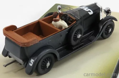 ISOTTA FRASCHINI  TORPEDO 8A CABRIOLET N 5 MILLE MIGLIA 1927 MAGGI - MASERATI - WITH FIGURE - 90th ANNIVERSARY MILLE MIGLIA