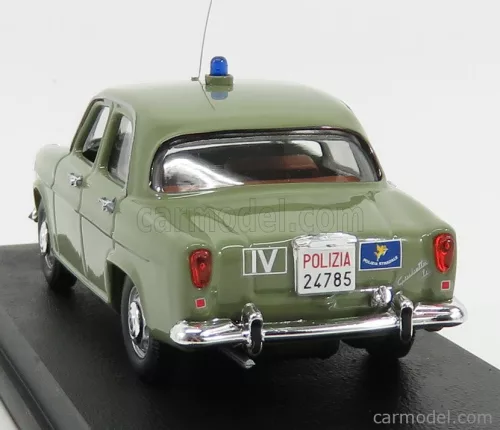 ALFA ROMEO  GIULIETTA POLIZIA MUSEO DI ROMA 1961