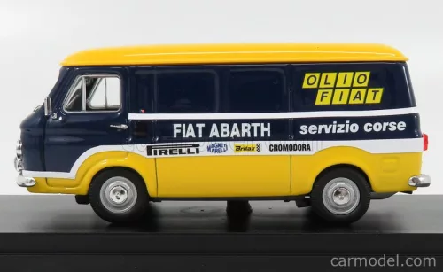 FIAT  238 VAN ASSISTENZA OLIO FIAT ABARTH 1976  BLUE YELLOW