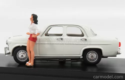 ALFA ROMEO  GIULIETTA CONCORSO MISS ITALIA 1955 WITH FIGURE